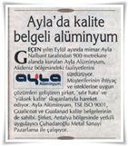 Ayla Alüminyum Antalya Basında Biz